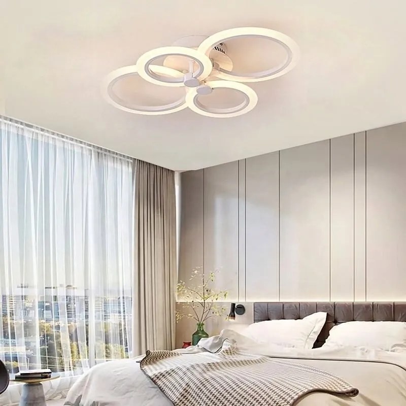 Lustra LED Eclipse – 74W, cu telecomanda, dimabila