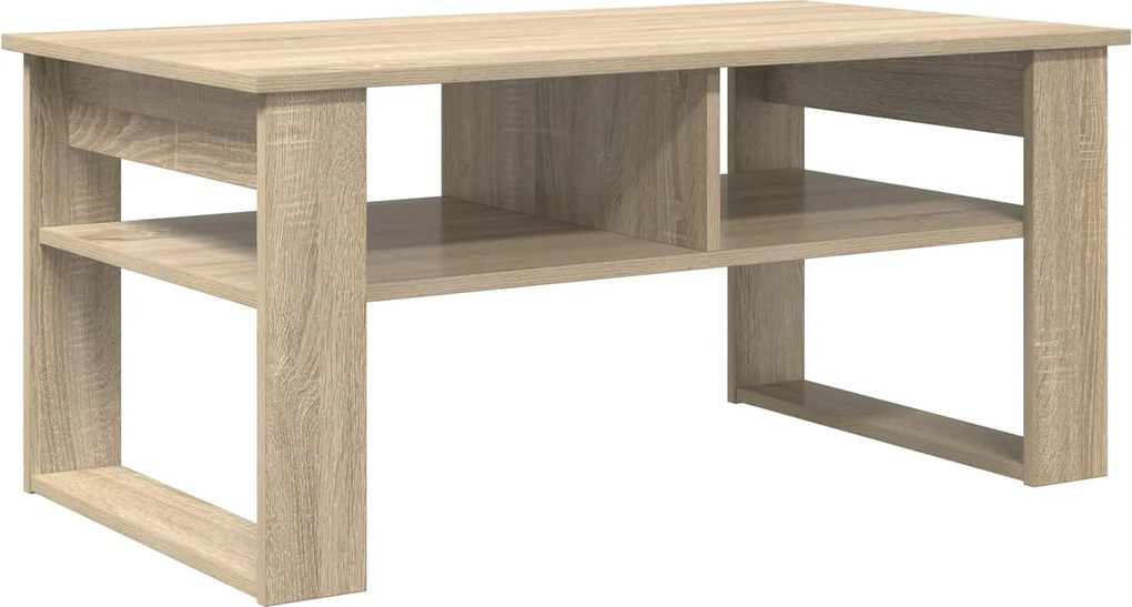 vidaXL Masă de cafea Stejar Sonoma 96 x 54 x 44 cm Lemn compozit