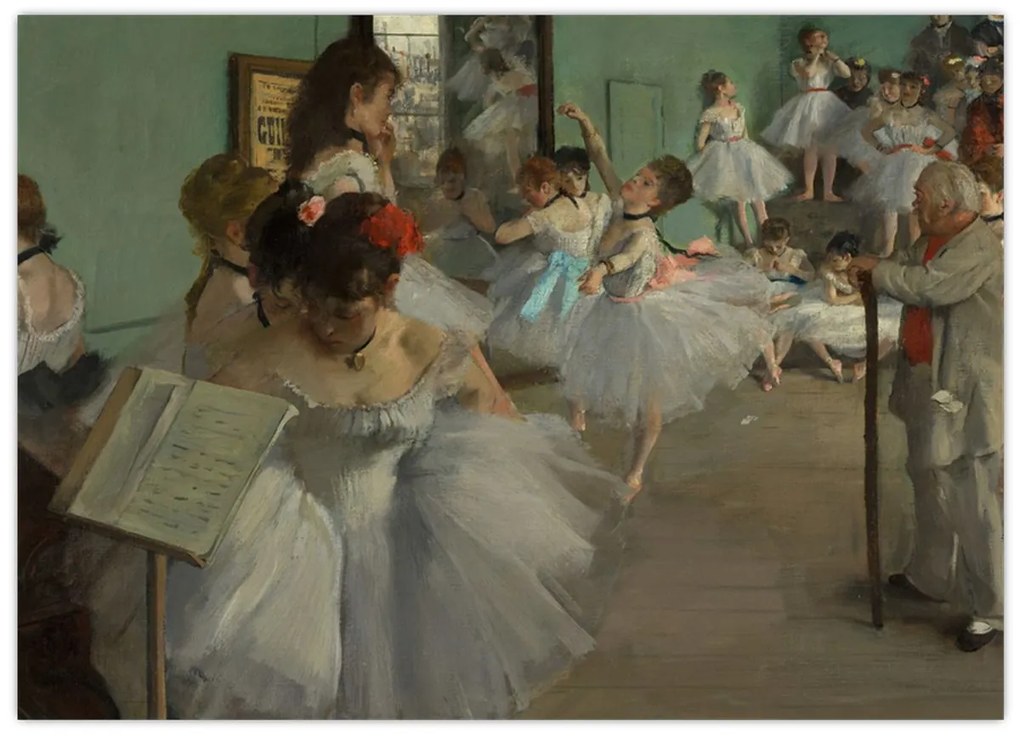Tablou - Edgar Degas, The Dance Class, reproducere (70x50 cm)