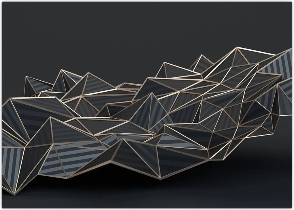 Tablou abstracției (70x50 cm)