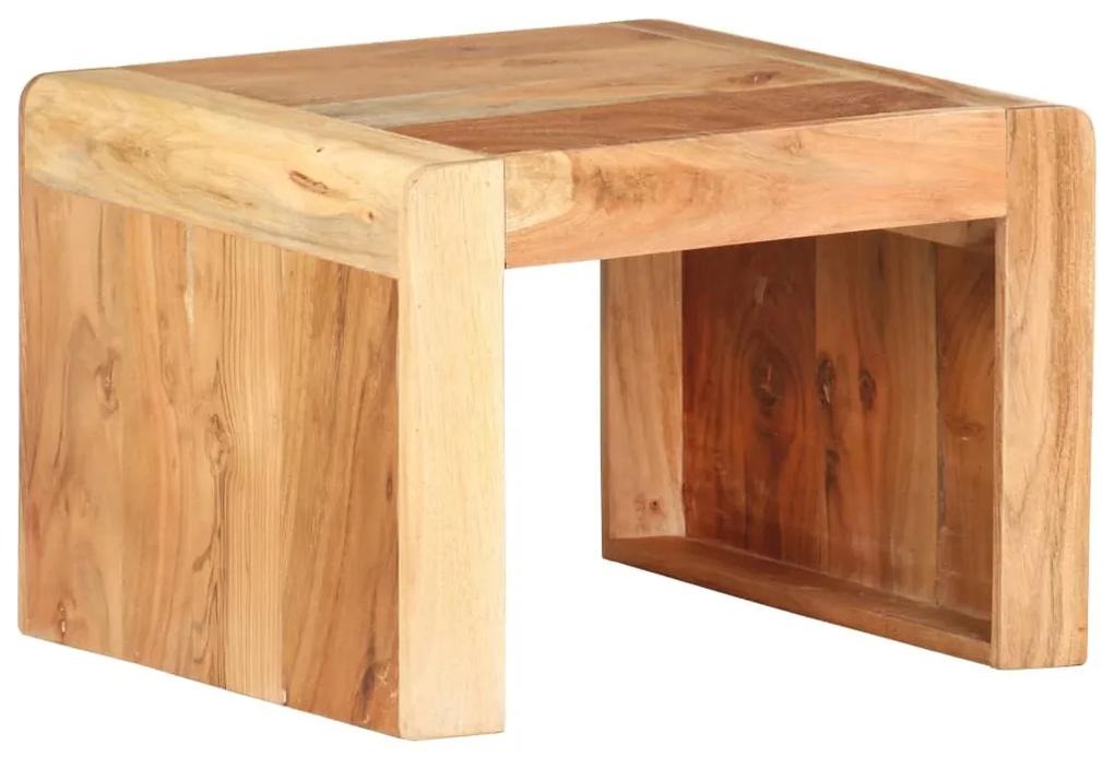 Masa laterala, 43x40x30 cm, lemn masiv de acacia