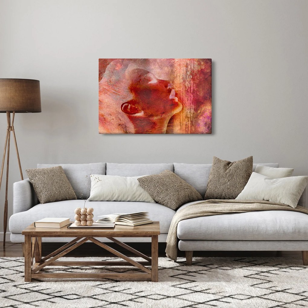 Tablou - Profilul feței feminine (90x60 cm)