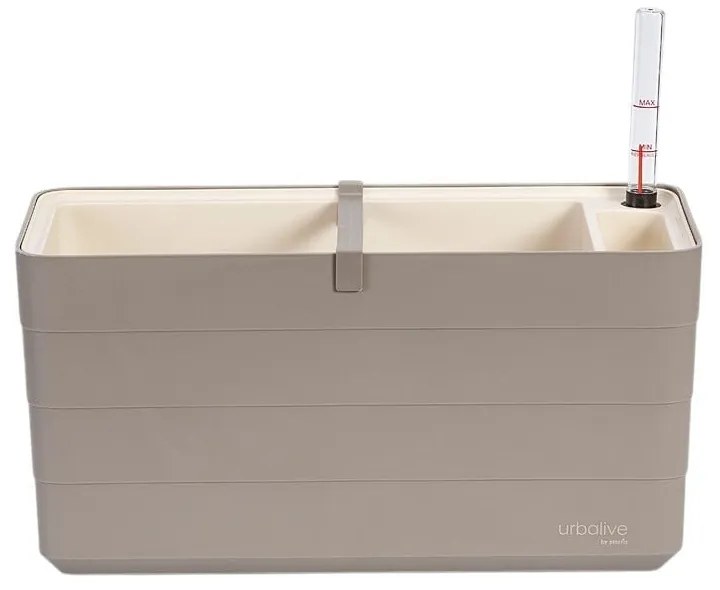 Jardinieră din plastic cu sistem de auto-irigare 39,5 cm Berberis – Plastia