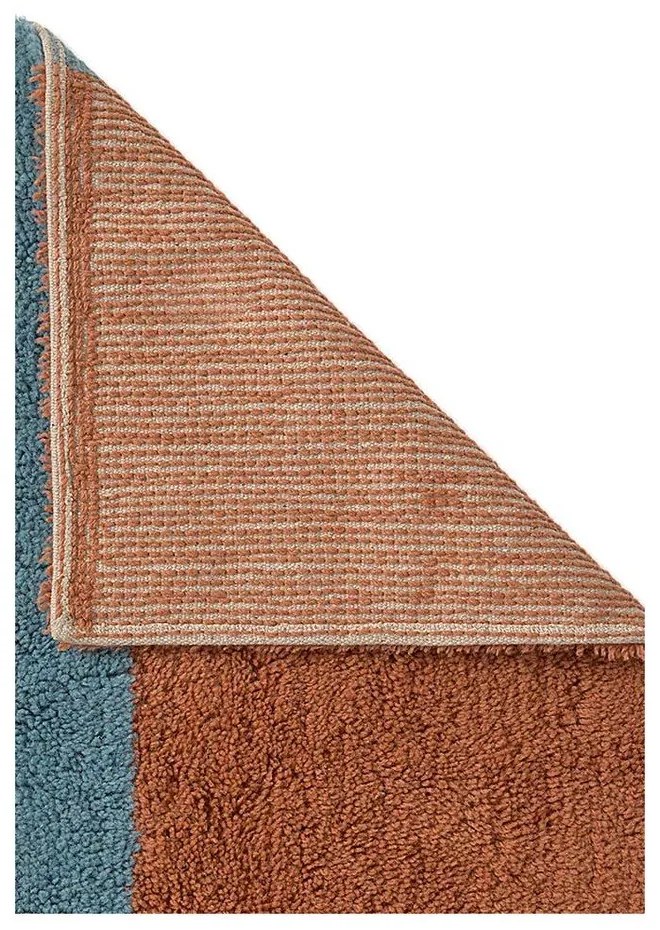 Covor țesut manual din lână 80x140 cm Chroma Cinnamon – Lorena Canals