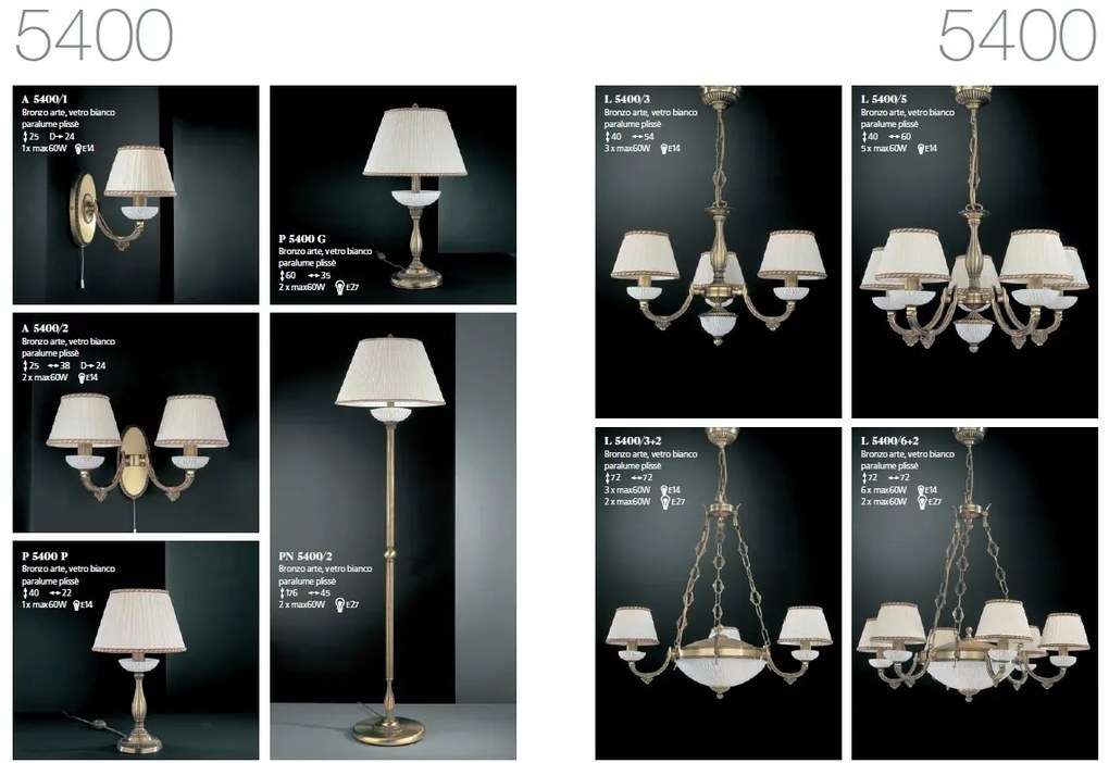 Candelabru din alama 3 brate design italian 5400