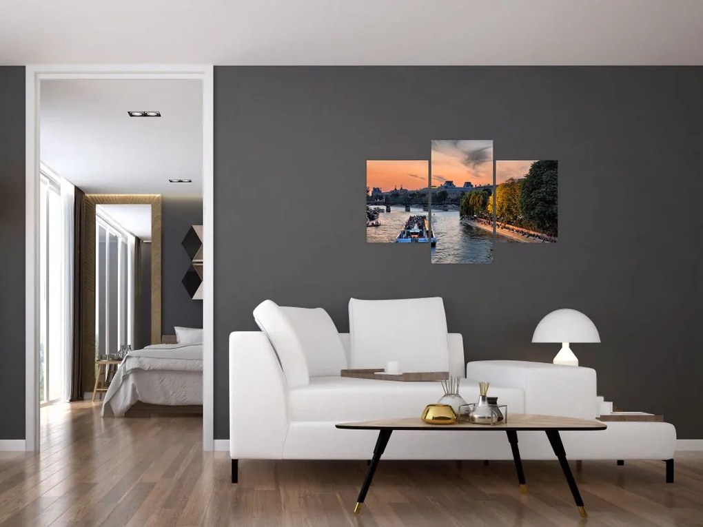 Tablou - gondole italiene (90x60 cm)