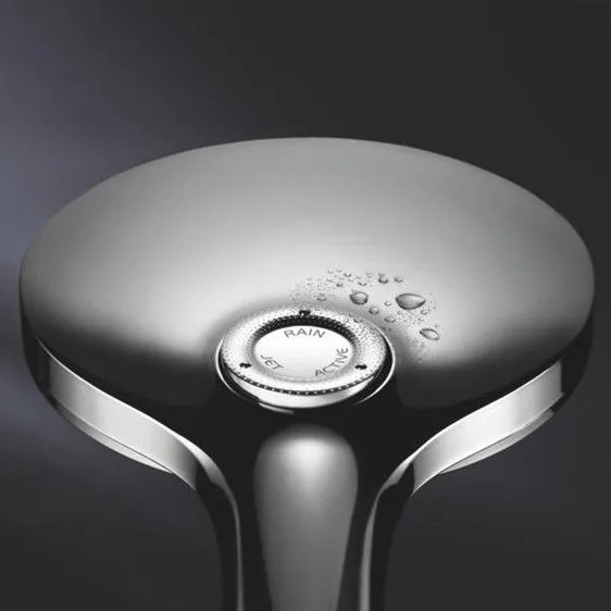 Grohe Rainshower Eco SmartActive 130 Set dus cu suport reglabil, crom