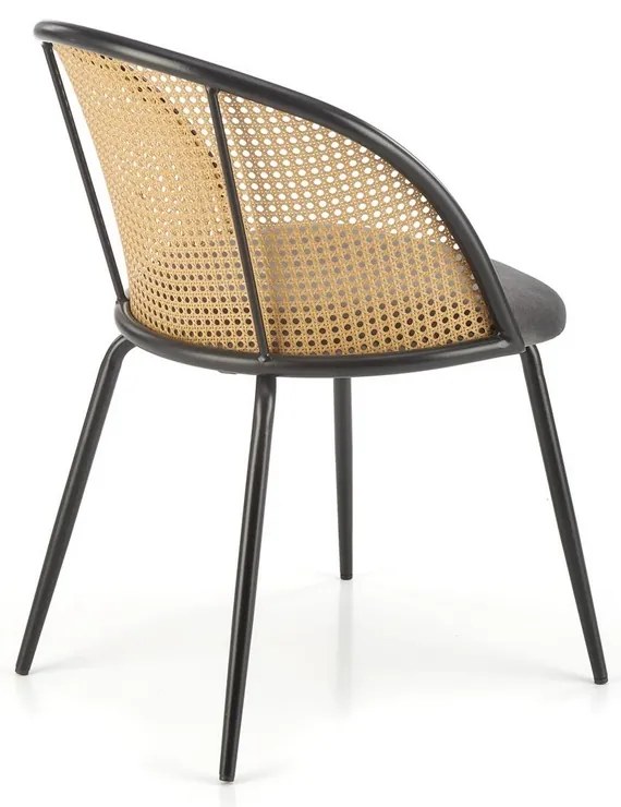 Scaun de bucaterie Nebel, gri