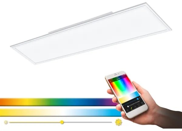 Corp de iluminat LED RGBW dimabil SALOBRENA-C LED/31W Eglo 96664 + telecomandă