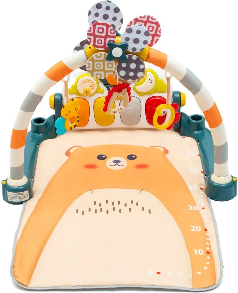 Pătură de joacă interactivă muzicală Baby Mix pentru copii, 50 x 50 x 80 cm