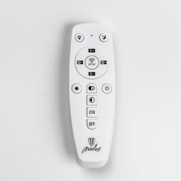 Lustră LED dimabilă aplicată Brilagi TWIST LED/180W/230V 3000-6500K + telecomandă