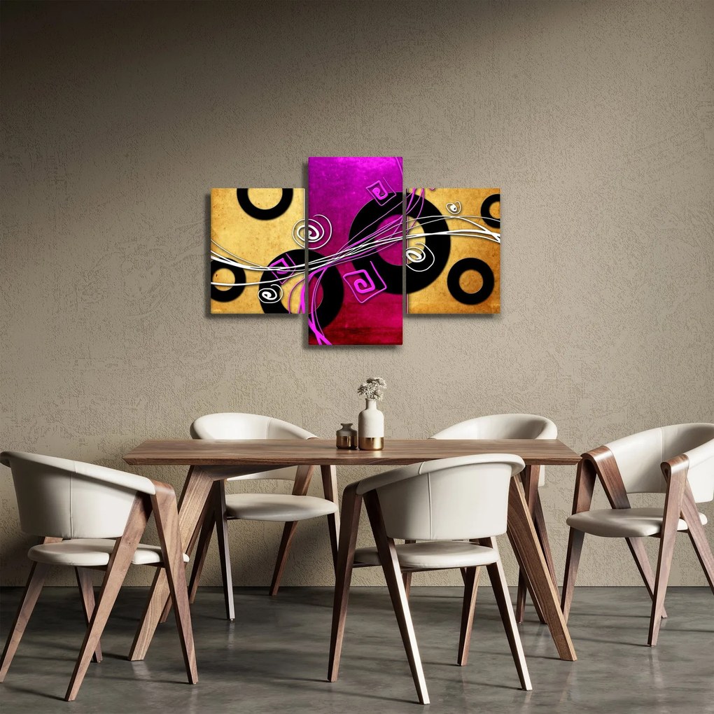 Tablou abstracției (90x60 cm)
