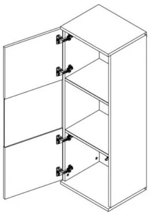 Biblioteca Nest W-1 - l40 x A30 x h110 cm