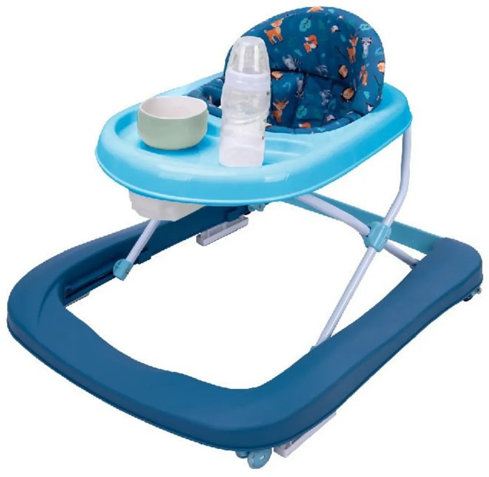 Premergator Premium 2 in 1 NOVOKIDS™ Little Bear Walker, Reglabil in 3 trepte de inaltime, Transformabil in antemergator, Roti silentioase, Cu