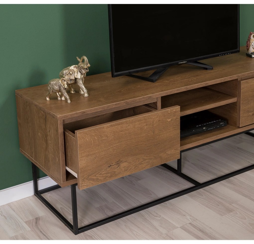 Mobilier living Lexuna 3 (Nuc + Negru). 1089138