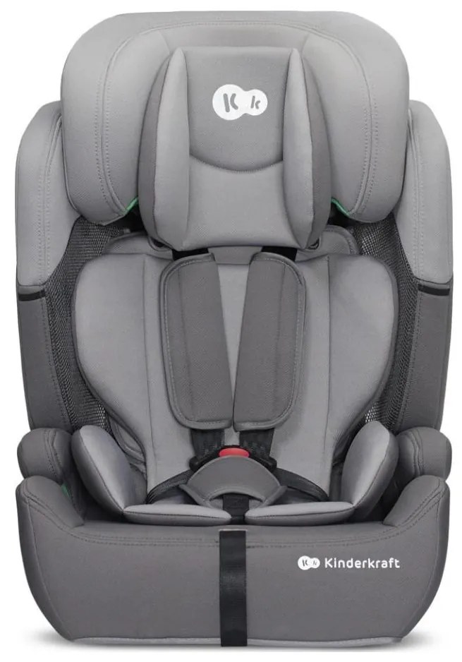 Scaun auto KINDERKRAFT COMFORT UP i-Size (76-150 cm) gri deschis