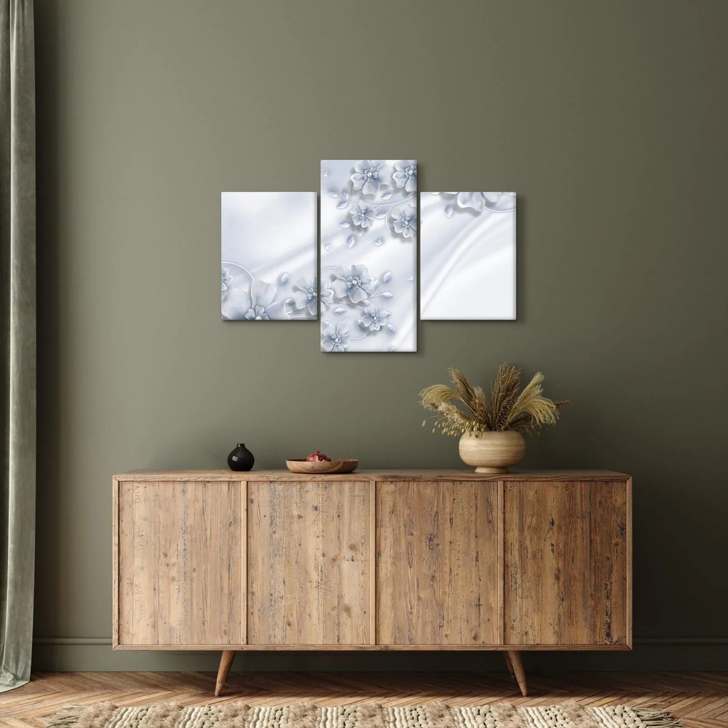 Tablou - Design flori (90x60 cm)