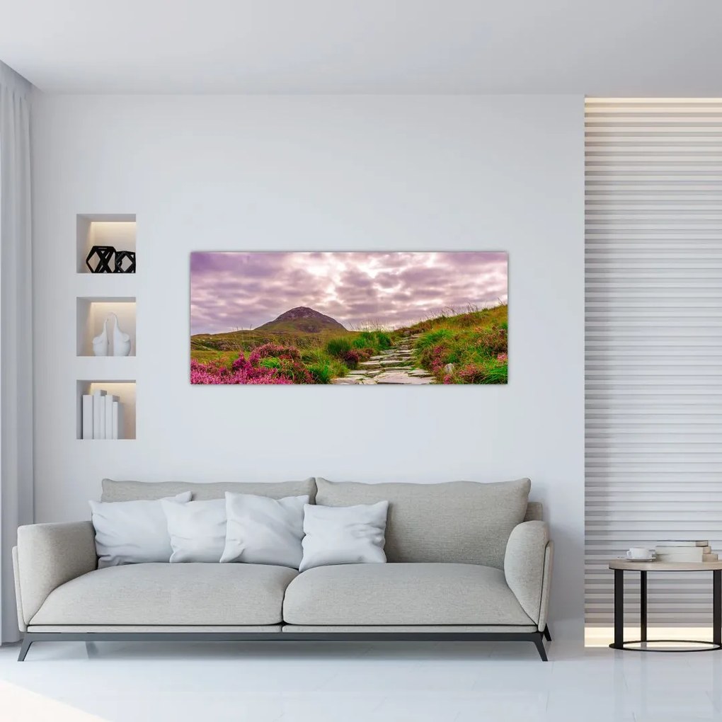 Tablou cu peisaj (120x50 cm)