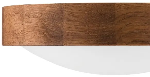 Plafonieră LED Brilagi CARVALHO SLIM 1xE27/60W/230V stejar d. 27 cm