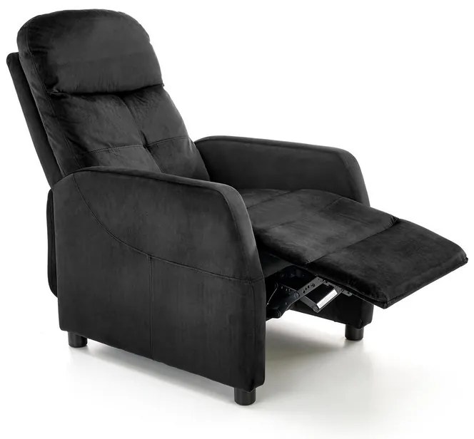 Scaun rabatabil Felipe 2, negru