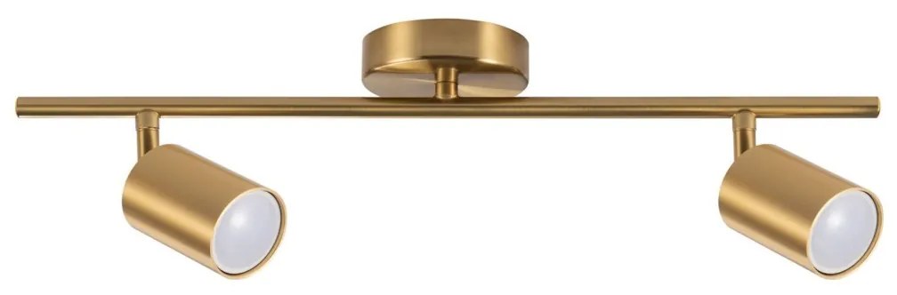 Spot LED RGBW dimmabil GOLDI 2xGU10/6,5W/230V auriu