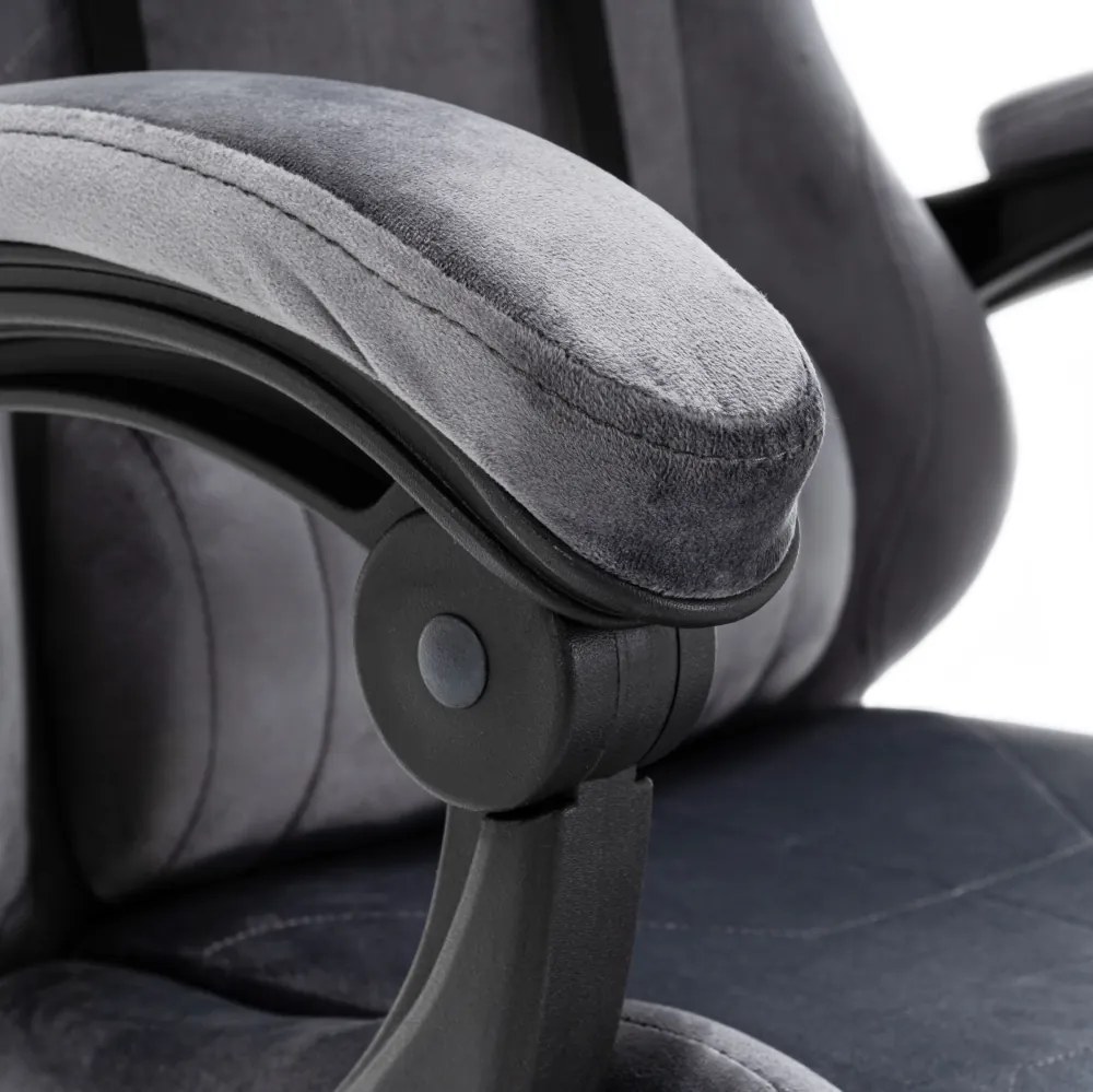 Scaun de birou/gaming, gri, LOPES