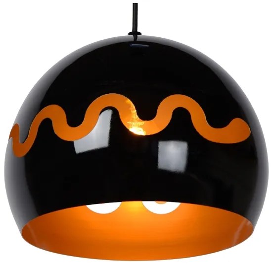 Lustră pe cablu CORENTIN 1xE27/60W/230V neagră Lucide 30484/28/30