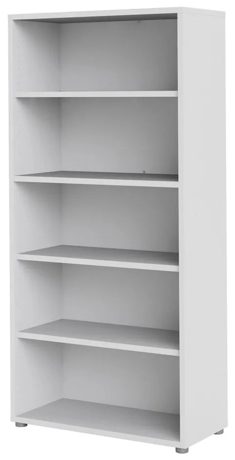 Bibliotecă modulară albă 89x189 cm Prima – Tvilum
