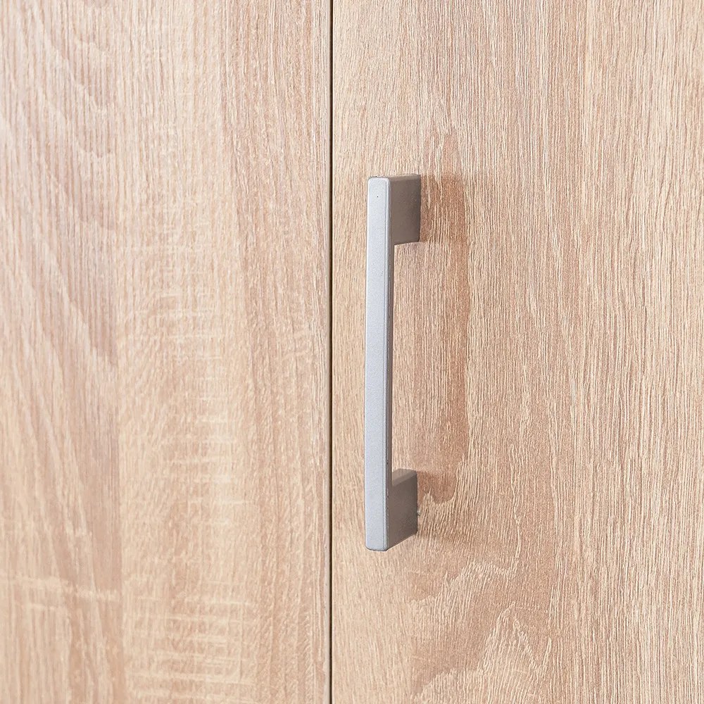 Dulap Miami 160x205 cm stejar sonoma-alb