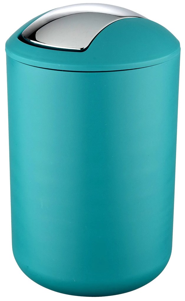 Coș de gunoi BRASIL, 6,5 l, WENKO, turcoaz