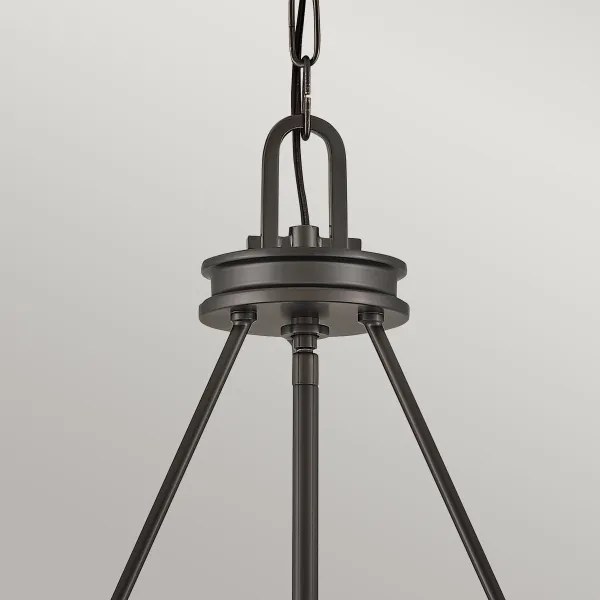 Hinkley HK-COLLIER-P-BX - Candelabru suspendat pe lanț COLLIER, 4 x E14, 40 W, 230 V, Ø 54,3 cm