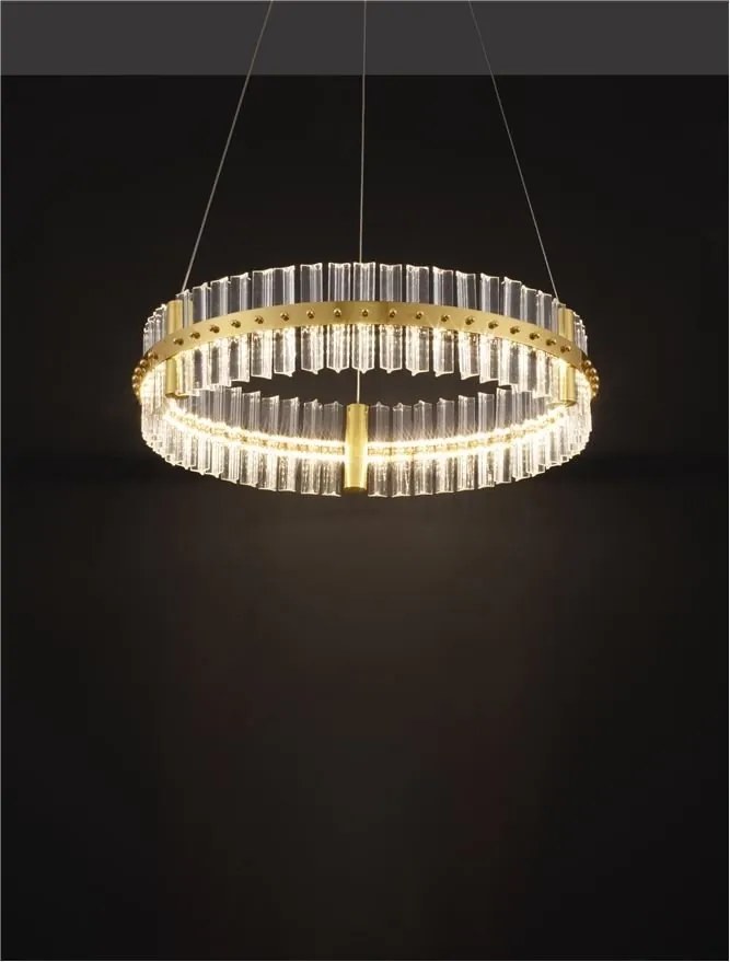 Lustra LED design modern decorativ OLIMPIA D-60cm