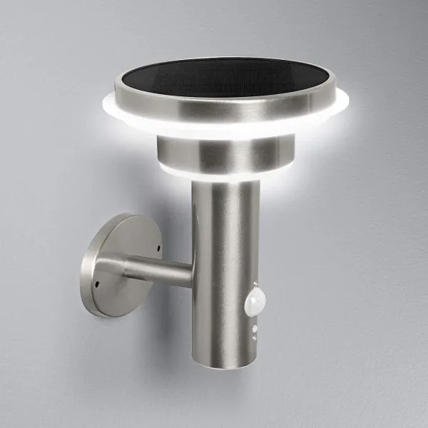 Ledvance - Lampă solară LED CIRCLE 6W/3,2V IP44 cu senzor și dimmer