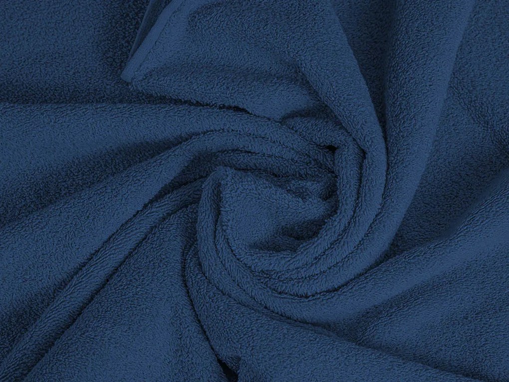 Prosop CLARYSSE ELEGANCE 60x110 cm albastru inchis, 100% bumbac