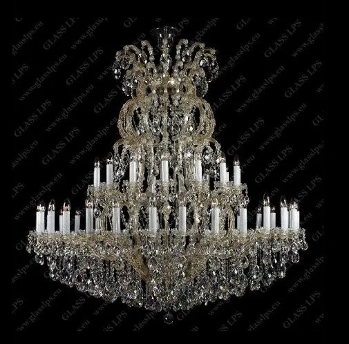Candelabru 46 de brate Maria Theresa cristal Bohemia
