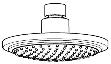 GROHE 28233000 - Cap de duș EUPHORIA COSMOPOLITAN 160, crom lucios