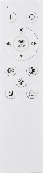 Globo 41786-42 - Plafonieră LED dimabilă OCTAVIO 42W/230V 45x45 cm + telecomandă