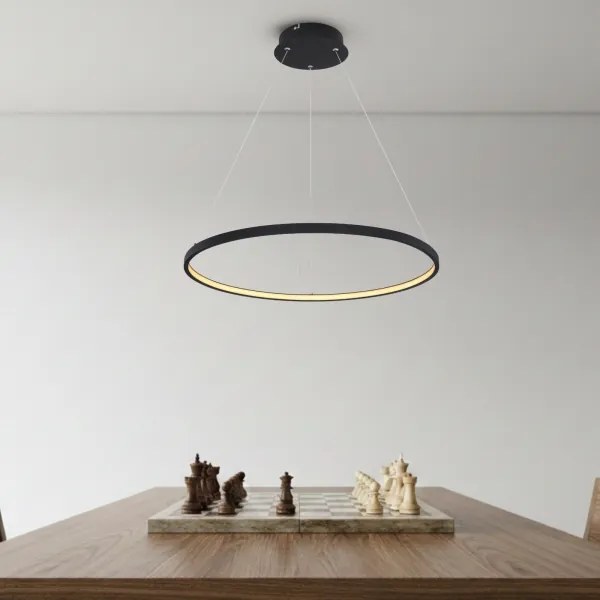 Lustră LED pe cablu Globo 67192-29B RALPH LED/29W/230V