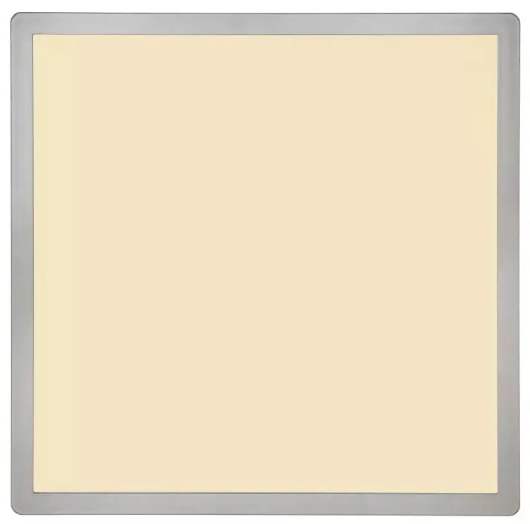 Plafoniera LED Sapana 41563-18N, 18W, 1600lm, lumina calda, IP44, alba+nichel, Globo Lighting