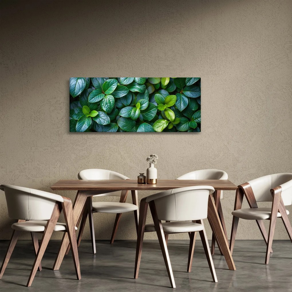 Tablou - Plante verzi (120x50 cm)