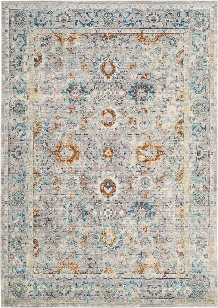 Covor Oriental & Clasic Karine, Gri/Multicolor, 160x230
