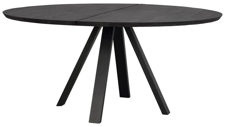 Masă de dining rotundă cu blat din lemn de stejar 150x150 cm Carradale - Rowico