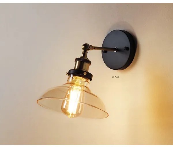 Redo 01-1026 - Aplică perete SAVILLE 1xE27/42W/230V