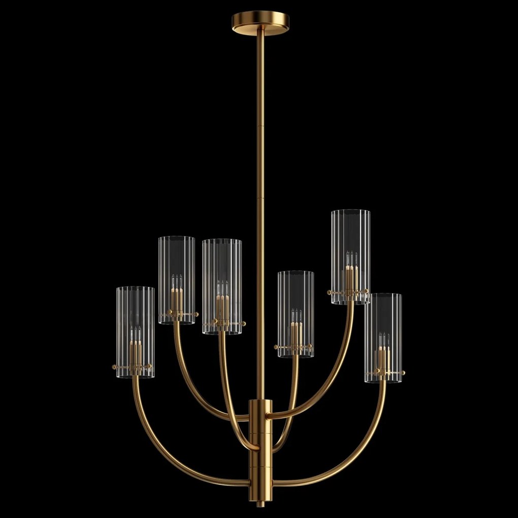 Lustra, Candelabru modern in stil retro Arco
