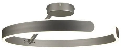 Lustră LED dimabilă aplicată LED/72W/230V 3000-6500K crom + telecomandă