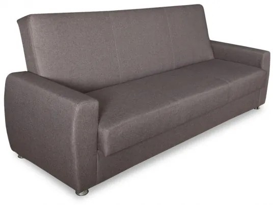 Canapea Extensibila Cu Lada Depozitare Bristoll, Gri, 225 X 88 X 94 Cm