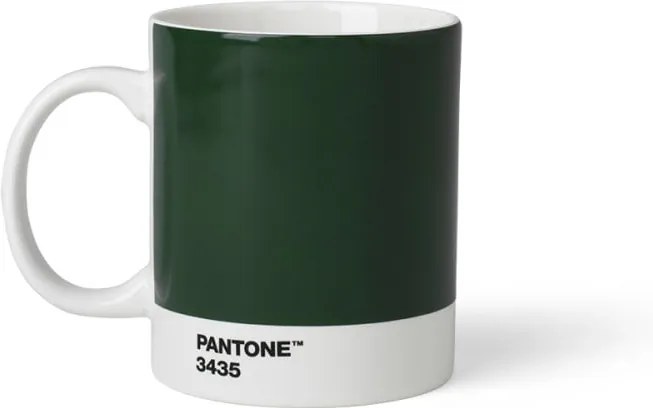 Cană Pantone 3435, 375 ml, verde închis
