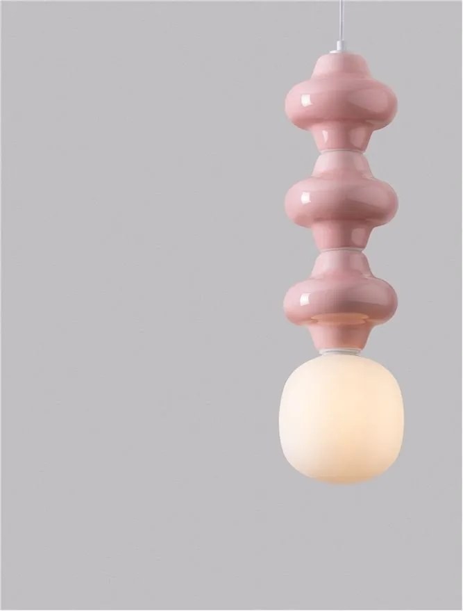Pendul ceramic design modern CHIC roz