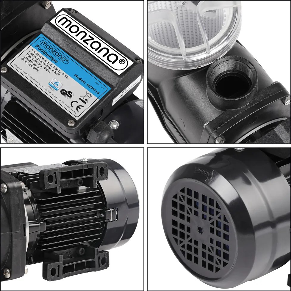 Pompă pentru sistemul de filtrare cu nisip 9960 l/h Monzana