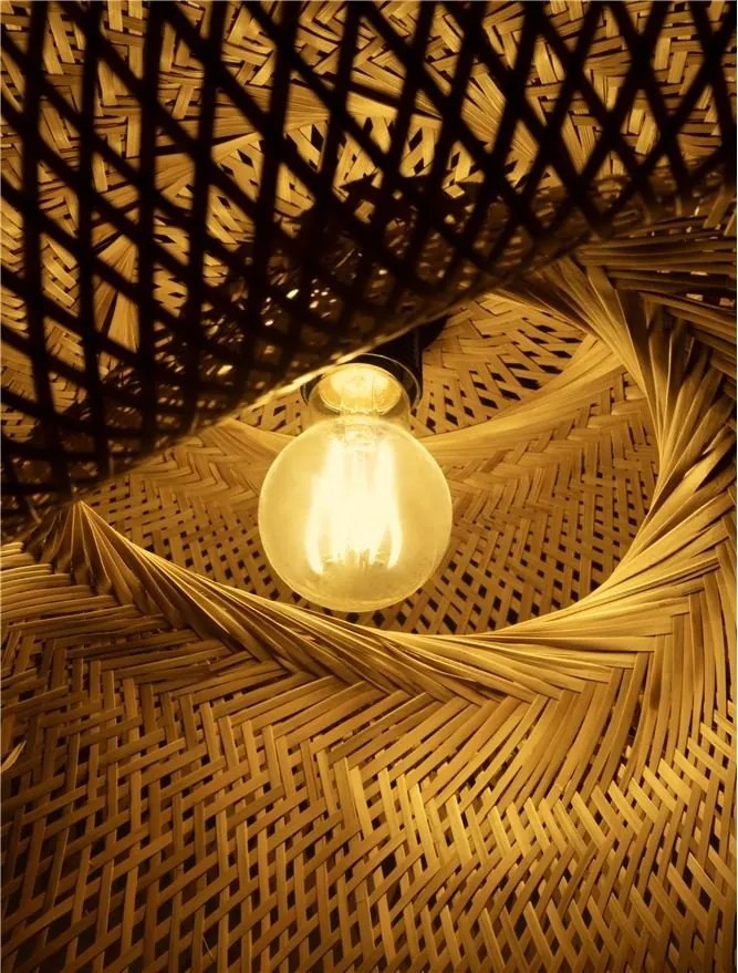 Lustra bambus design natural ADALINE NVL-9586539